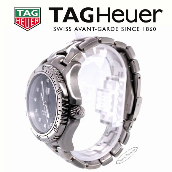 Diamond Marker Tag Heuer Watch in EUC - Picture 6 of 10